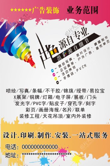 广告业务营业执照的经营范围与图解指南